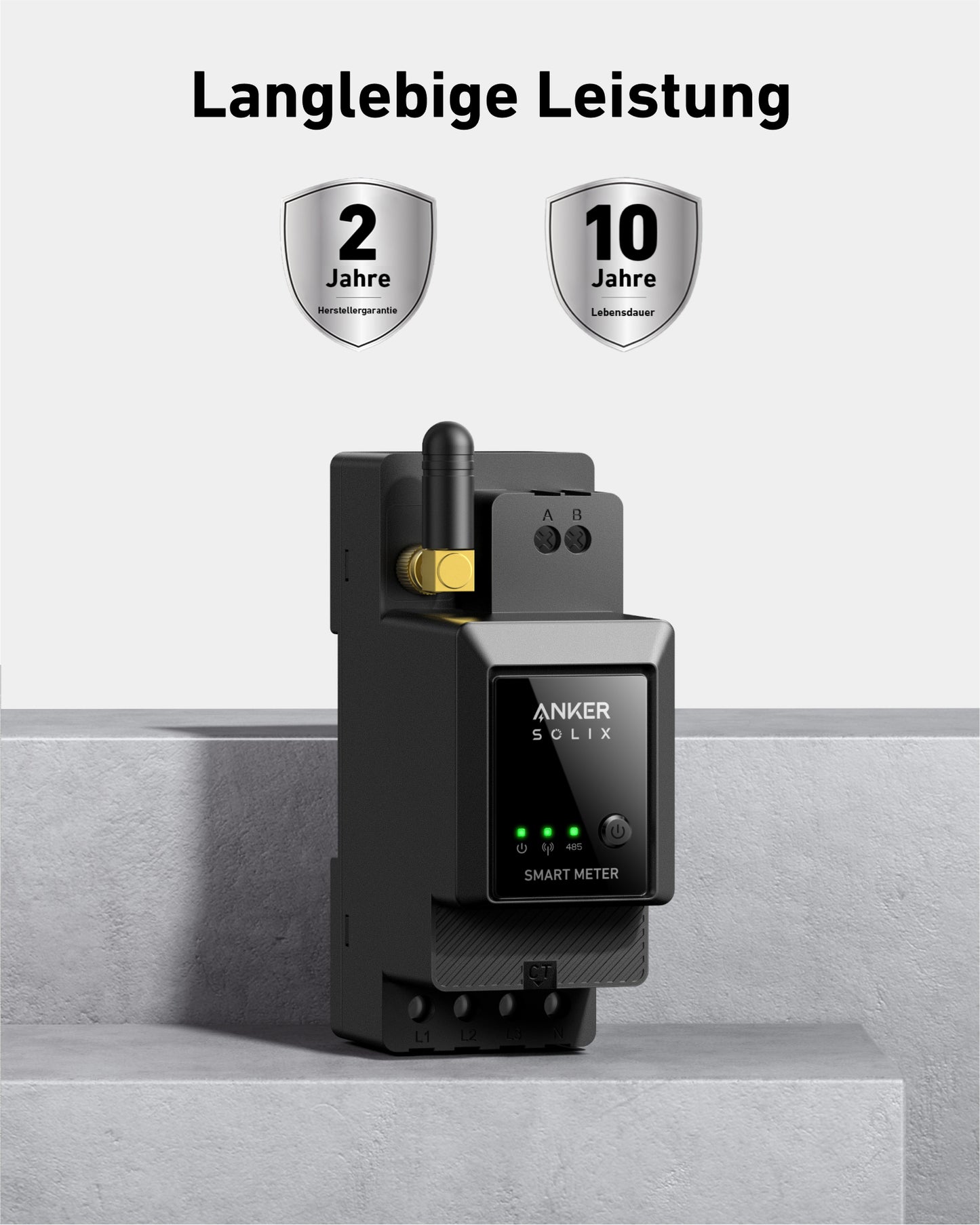 anker solix smartzaehler leistung