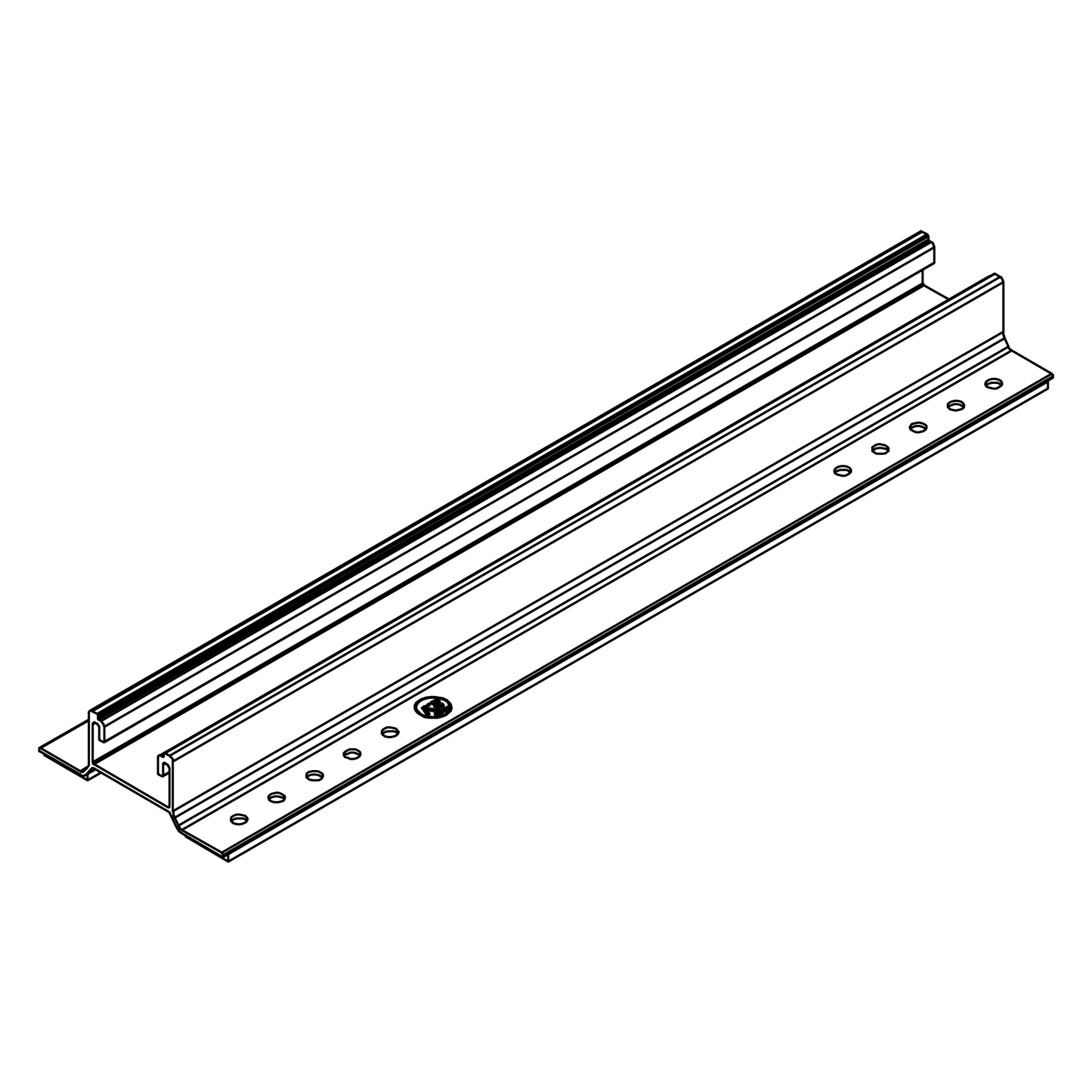 K2 Systems MiniRail MK2 Set - Schrägdach Trapezblech - 2004211
